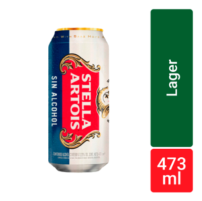 Delimart Cerveza Rubia Stella Artois Sin Alcohol Ml