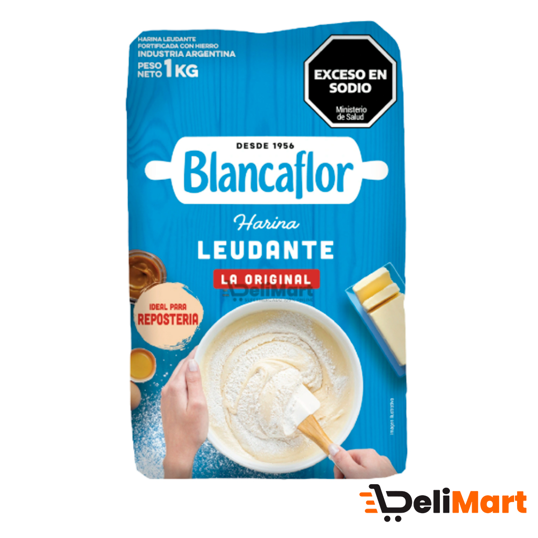 Harina De Trigo Leudante Blancaflor 1kg