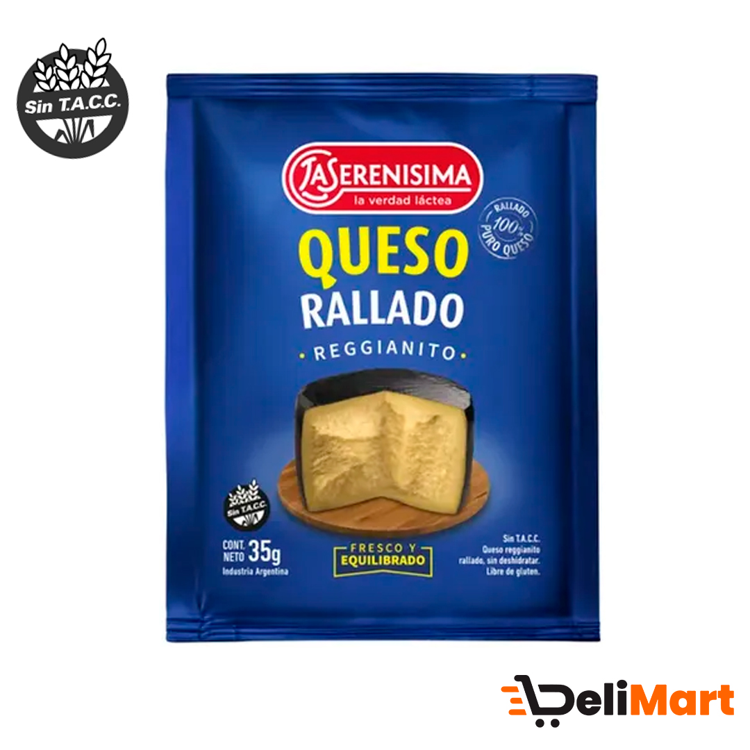Queso Rallado La Serenisima 35 Gr